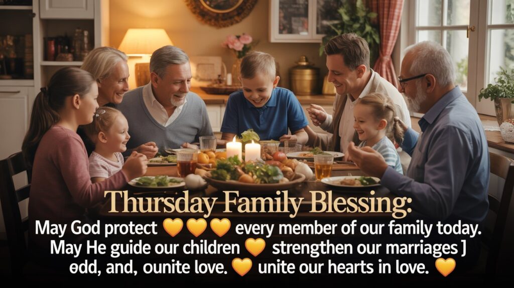 Thursday Blessings for Family and Friends
