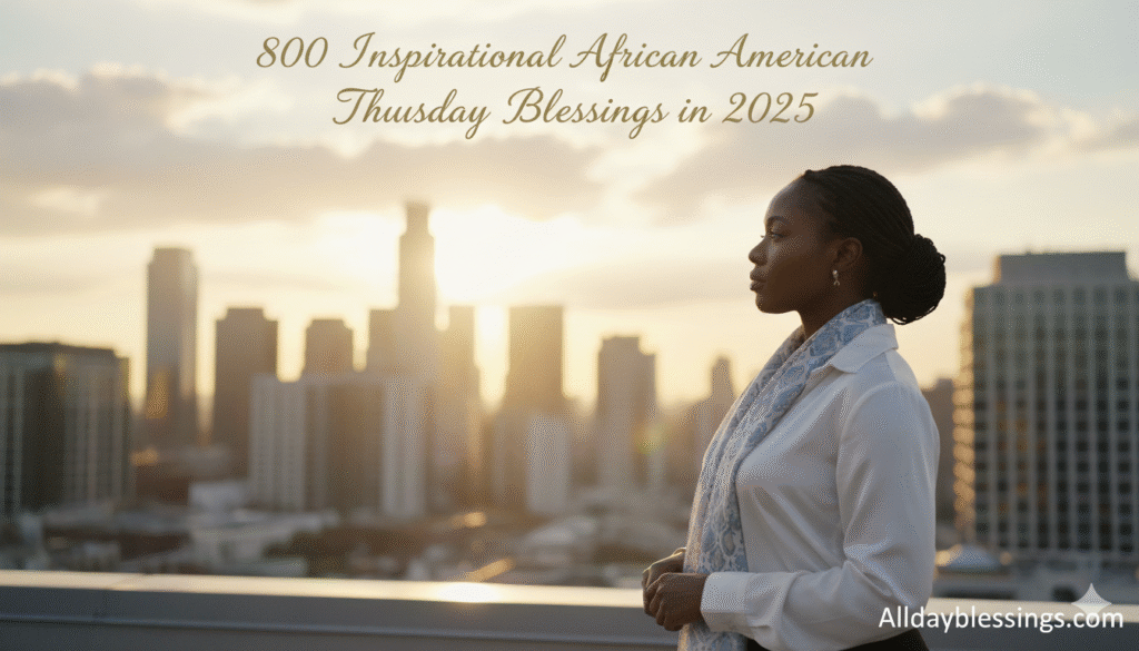 800 Inspirational African American Thursday Blessings in 2025