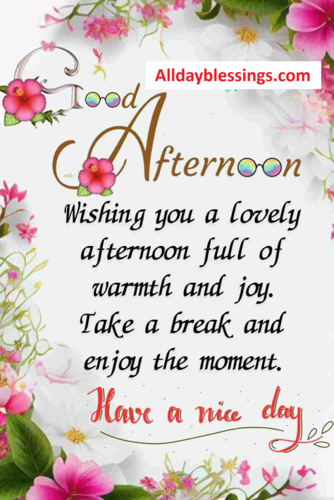 300+ Good Afternoon Blessings and Prayers – Alldayblessings (2025)