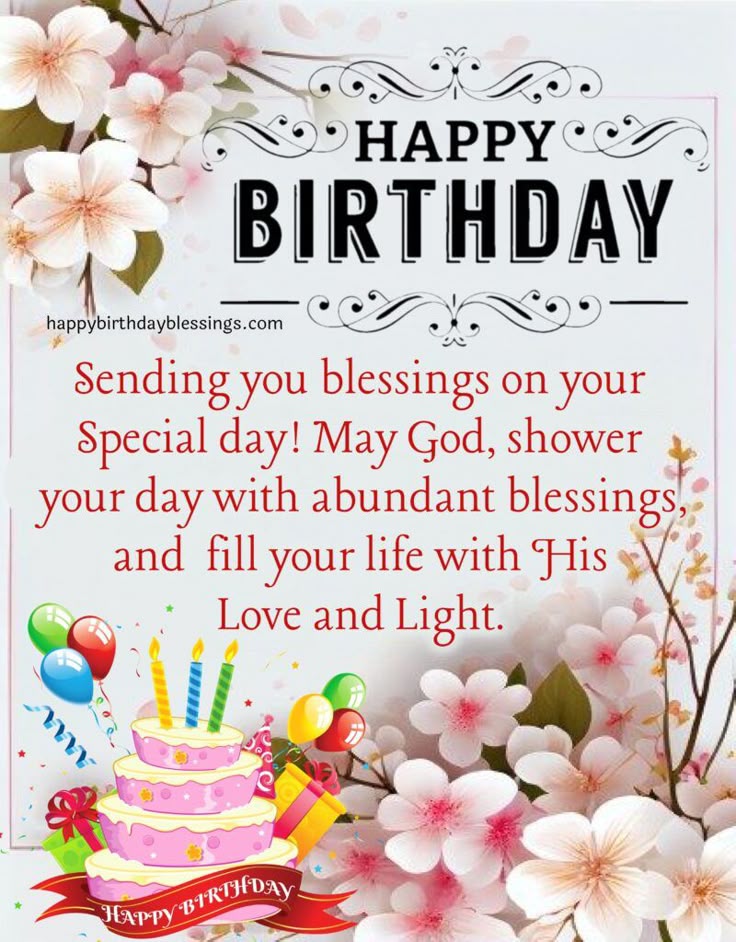 320 Happy Birthday Blessings Images & Quotes in 2025