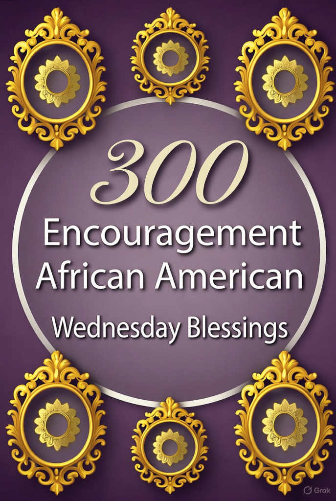 300+ Encouragement African American Wednesday Blessings in 2025