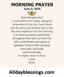220 Morning Prayers for Friends to be Blessed in 2025