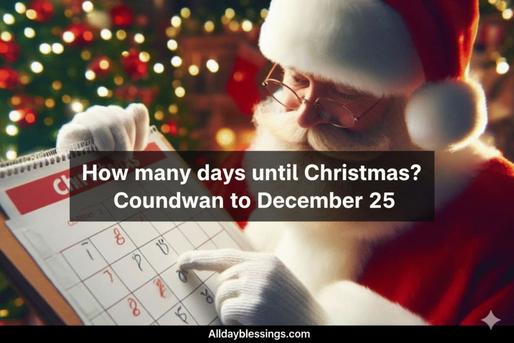 How Many Weeks Until Christmas 2025? Alldayblessings