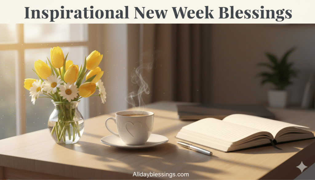100+ Inspirational New Week Blessings 2025-2026