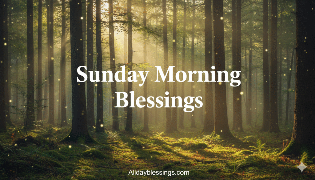 100+ Happy Sunday Morning Blessings and Wishes for a Peaceful Day