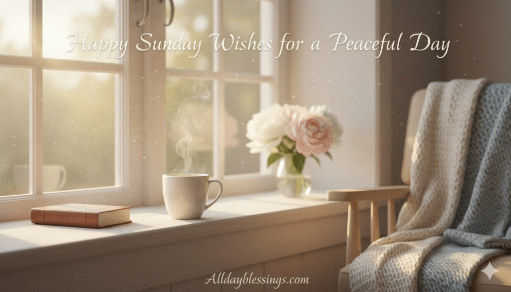 100+ Happy Sunday Morning Blessings and Wishes for a Peaceful Day