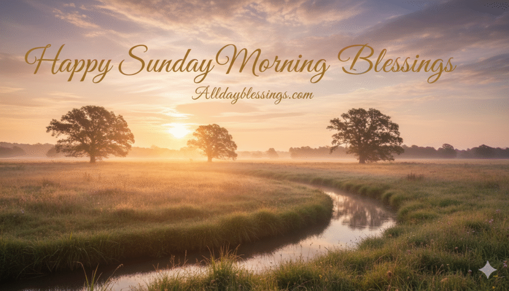 100+ Happy Sunday Morning Blessings and Wishes for a Peaceful Day