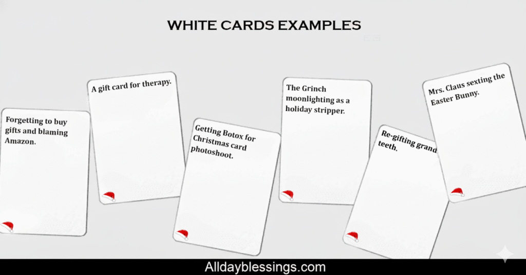 Cards Against Christmas That Make No Sense in 2025