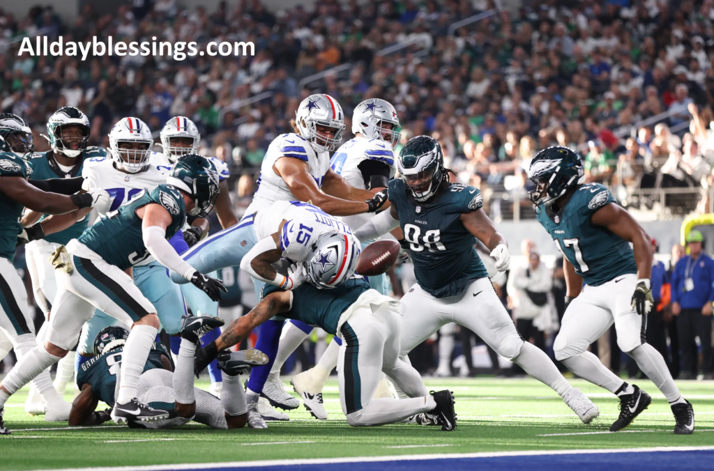 Dallas Cowboys vs Philadelphia Eagles Match Player Stats (2025)