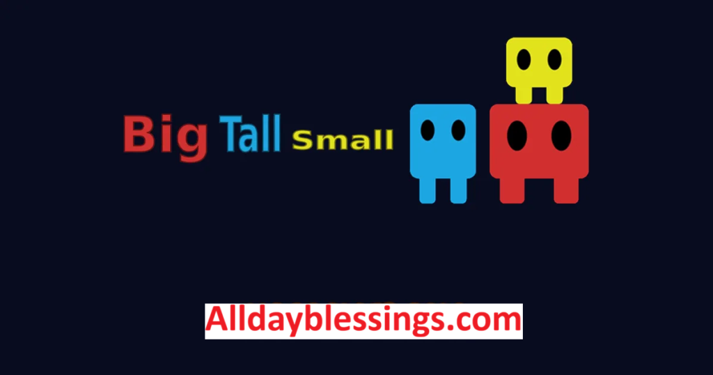 Big Tall Small Math Playground – Fun Puzzle Game 2025