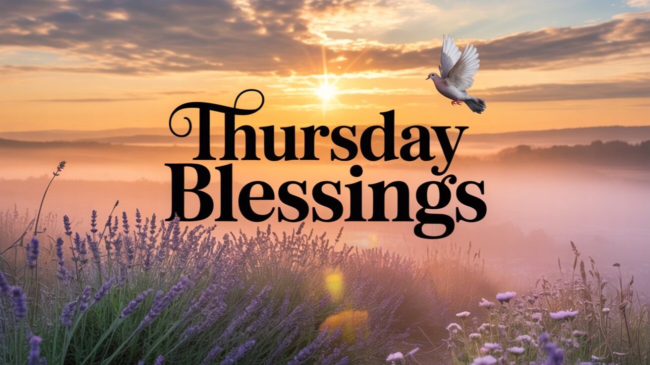 150+ Thursday Blessings to Start Your Day Right | Prayers & Quotes