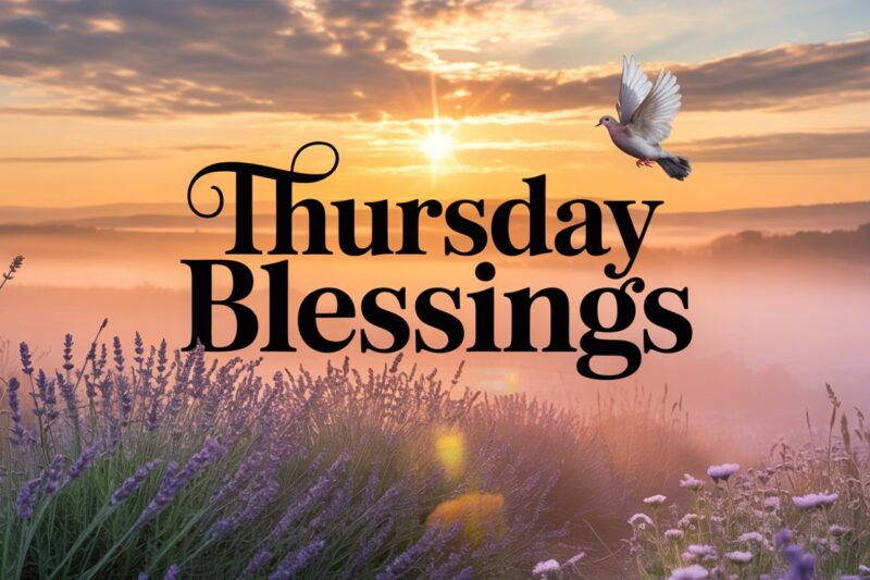 150+ Thursday Blessings to Start Your Day Right | Prayers & Quotes