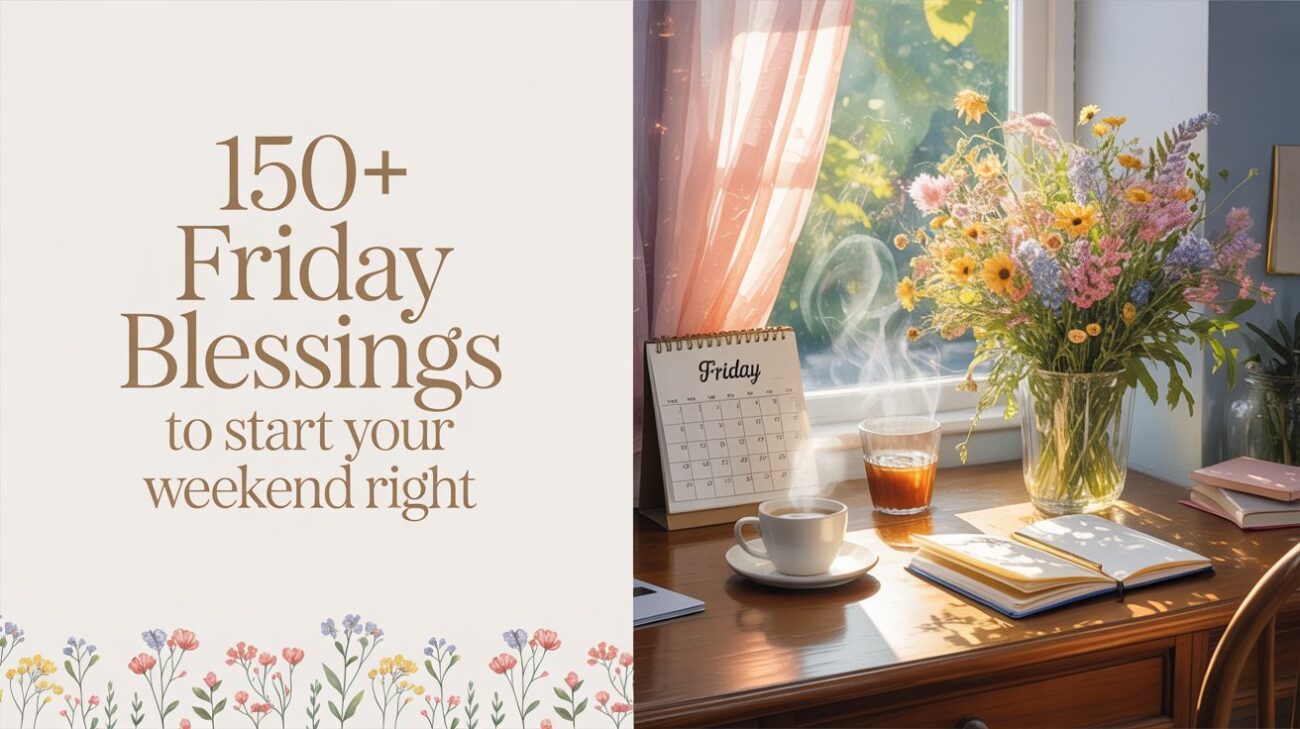 150+ Friday Blessings For a Happy Weekend (2025 Latest Blessings)