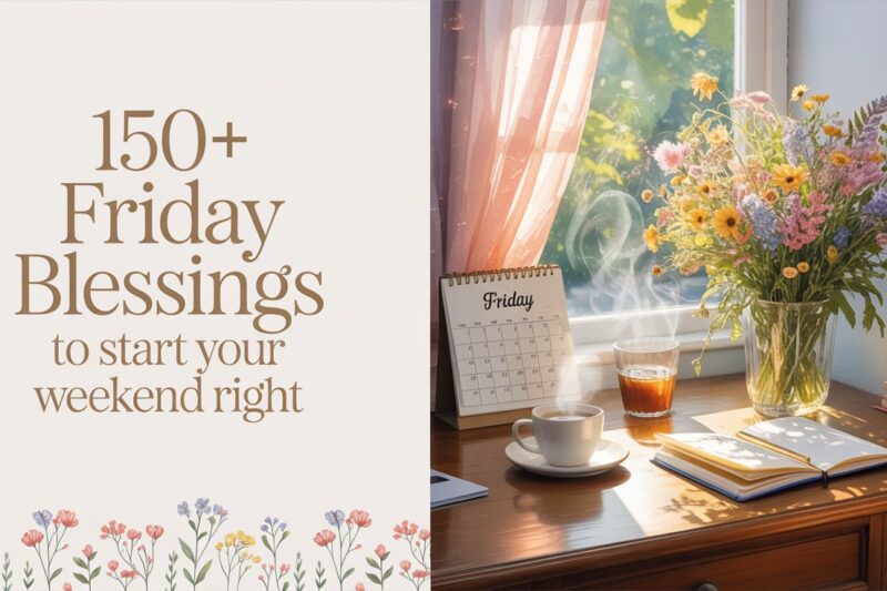 150+ Friday Blessings For a Happy Weekend (2025 Latest Blessings)
