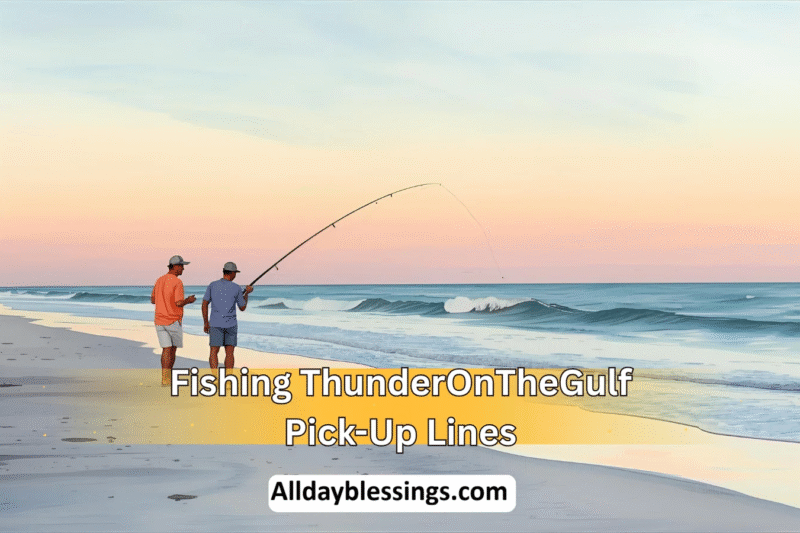 850+ Fishing ThunderOnTheGulf Pick-Up Lines 2025-2026