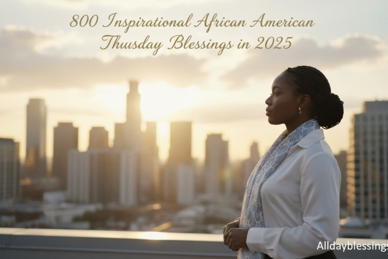 800 Inspirational African American Thursday Blessings in 2025