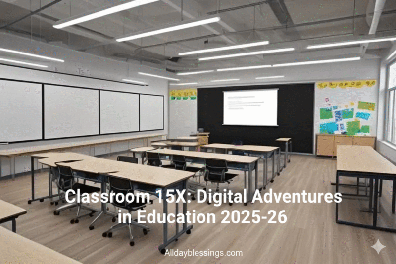 Classroom 15X: Digital Adventures in Education 2025-26