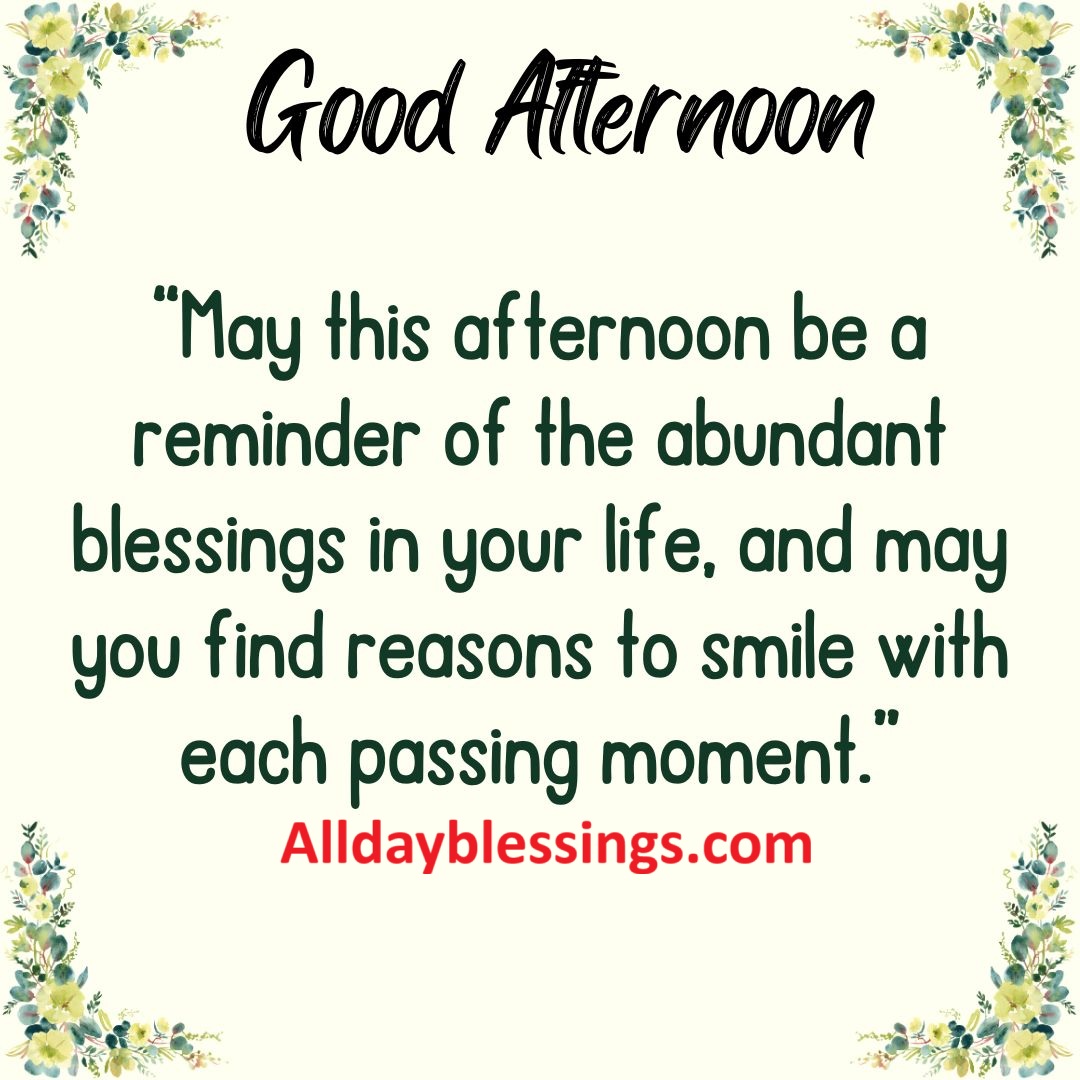 300+ Good Afternoon Blessings and Prayers – Alldayblessings (2025)