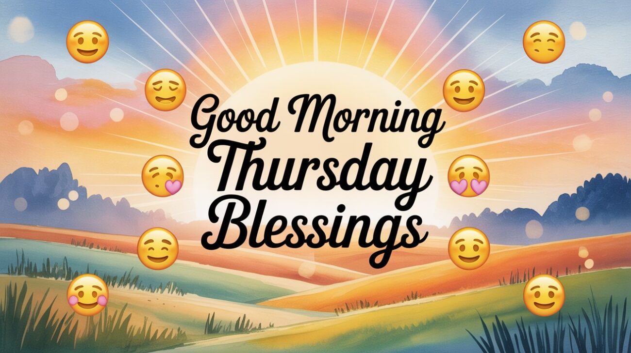 good morning thursday blessings