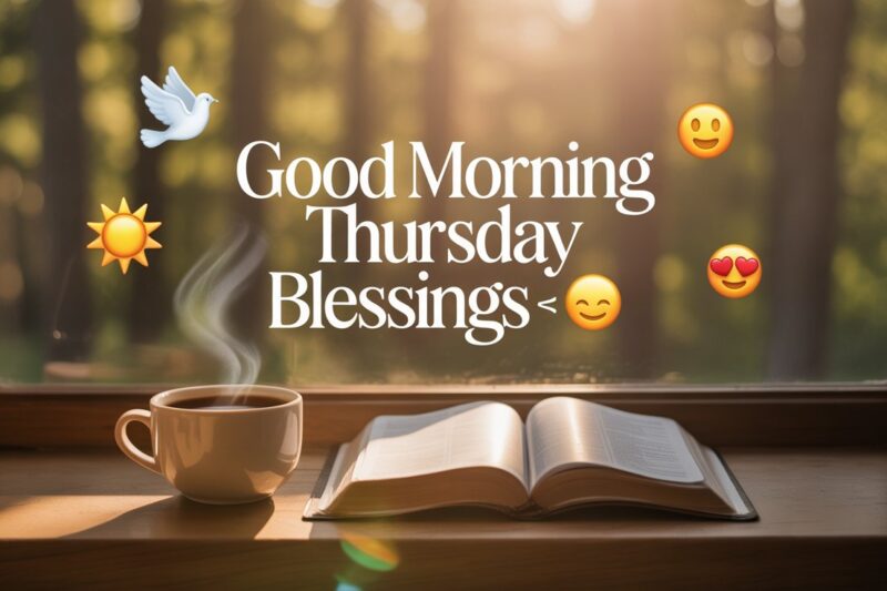 200+ Good Morning Thursday Inspirational Blessings to Inspire Your Day