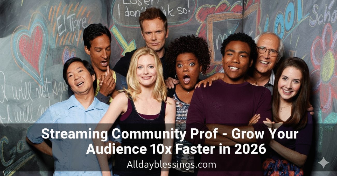 Streaming Community Prof – Grow Your Audience 10x Faster in 2026
