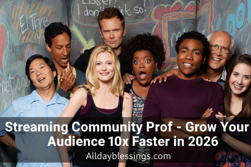 Streaming Community Prof – Grow Your Audience 10x Faster in 2026
