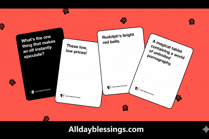 Cards Against Christmas That Make No Sense in 2025