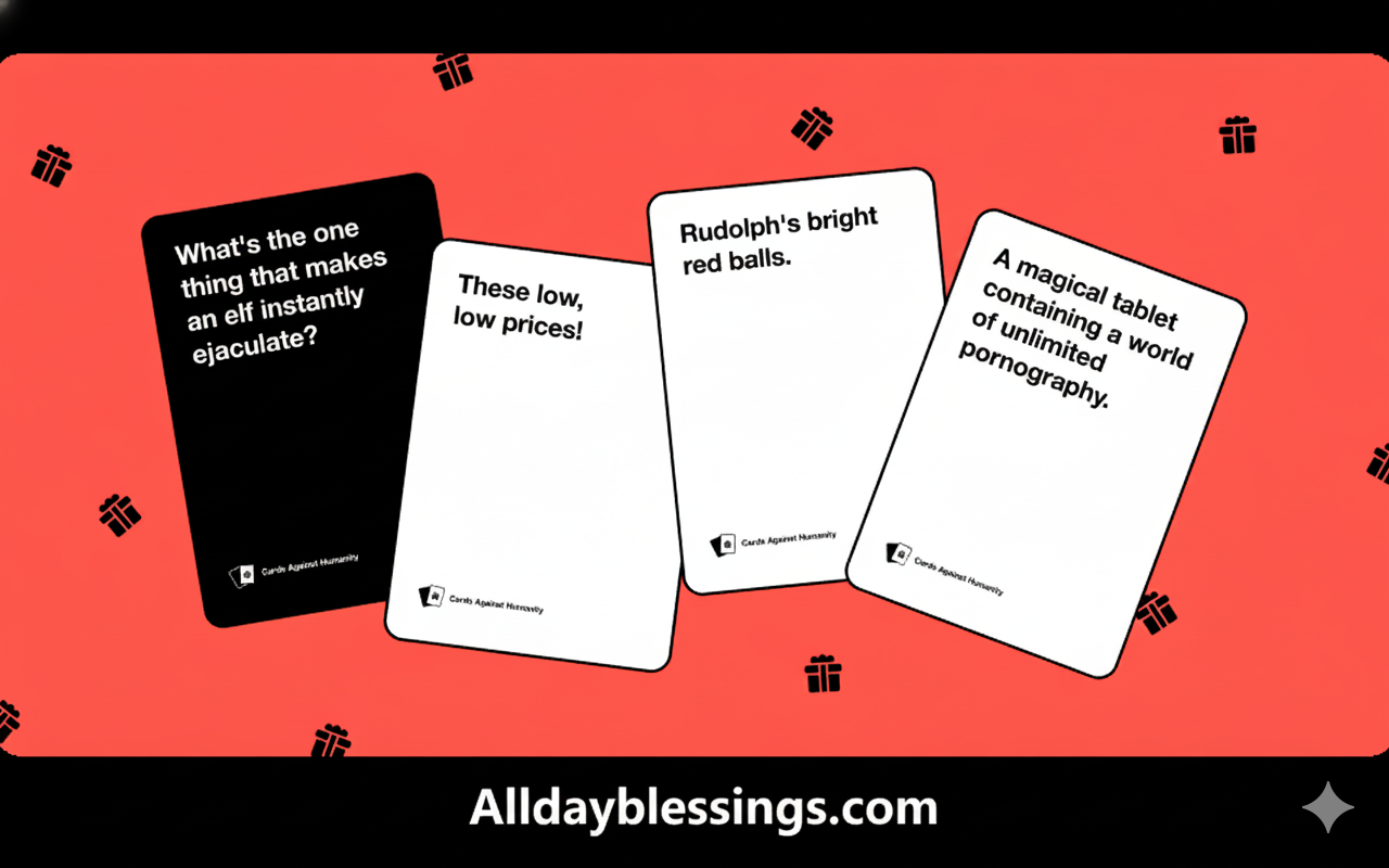 Cards Against Christmas That Make No Sense in 2025
