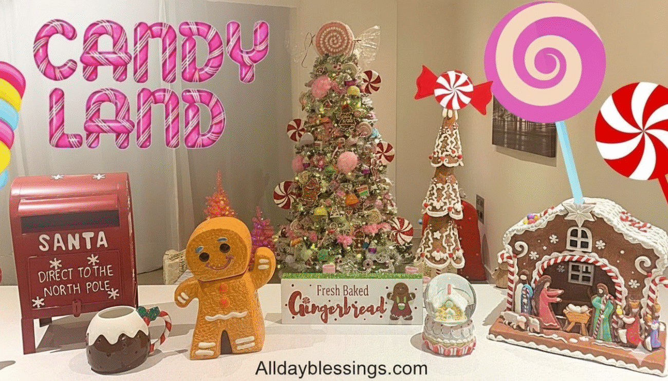 Candyland Christmas Decorations: Dollar Tree DIYs 2025