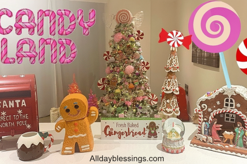 Candyland Christmas Decorations: Dollar Tree DIYs 2025