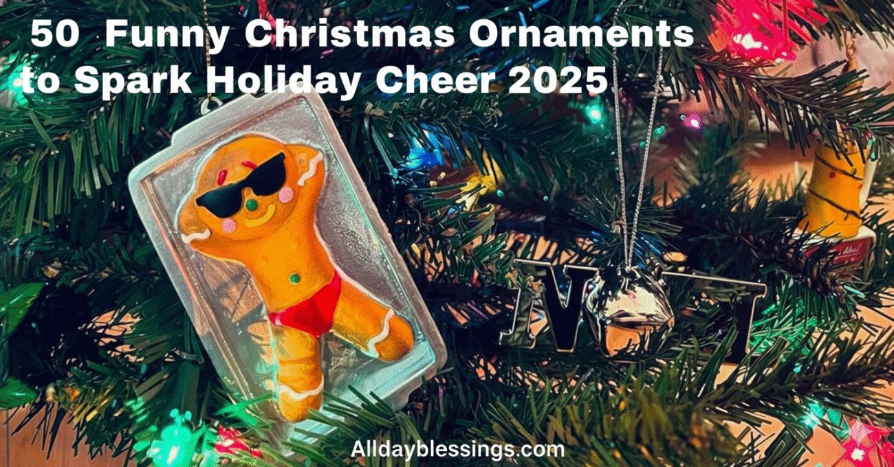 50 Funny Christmas Ornaments to Spark Holiday Cheer 2025