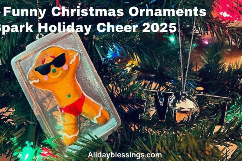 50 Funny Christmas Ornaments to Spark Holiday Cheer 2025