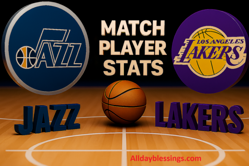 Utah Jazz vs Lakers Match Player Stats – Updated (2025)