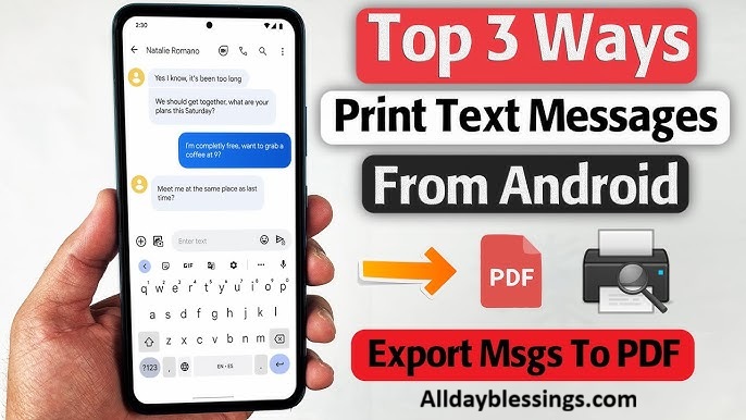 How to Print Text Messages from Android in 2025: Complete Guide