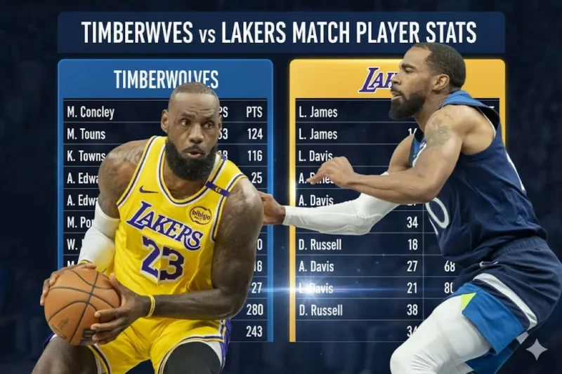 Breakdown Of Lakers Vs Timberwolves Match Player Stats (2025)