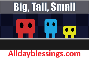 Big Tall Small Math Playground – Fun Puzzle Game 2025