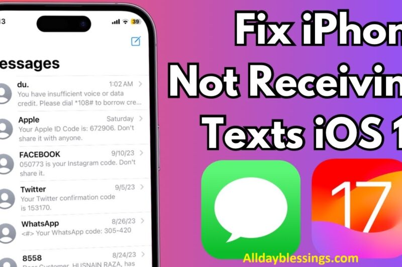 Why Am I Not Getting Text Messages? [2025 Complete Fix]