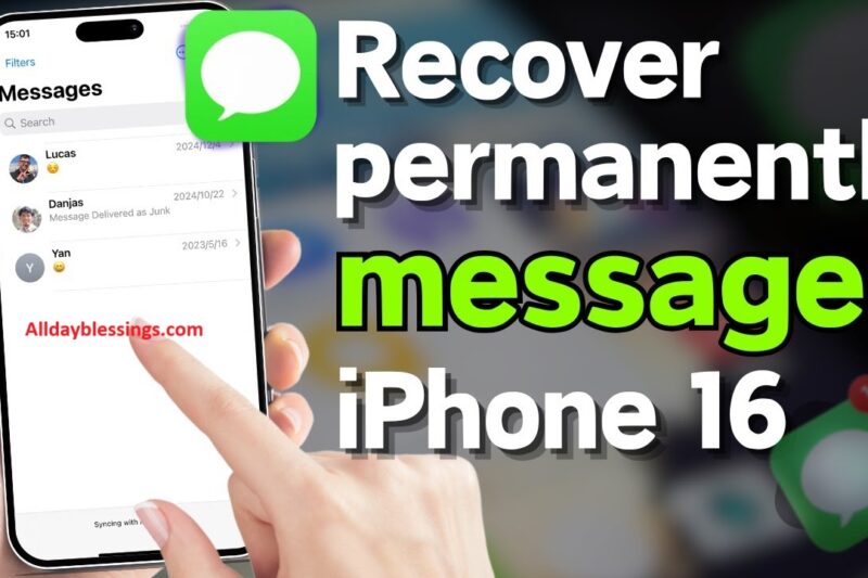 How to Recover Permanently Deleted Text Messages Without Backup [2025 Guide]